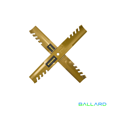 X-BLADE Dual Blade Kit: 17" Long, 5/8" Center Hole, 2.5" Wide (Two Blade System)